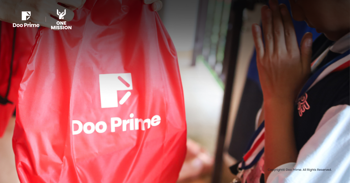 Doo Prime เริ่มต้นโครงการ OneMission ด้วยความสำเร็จในการจัดงานกีฬา ที่ประเทศไทย